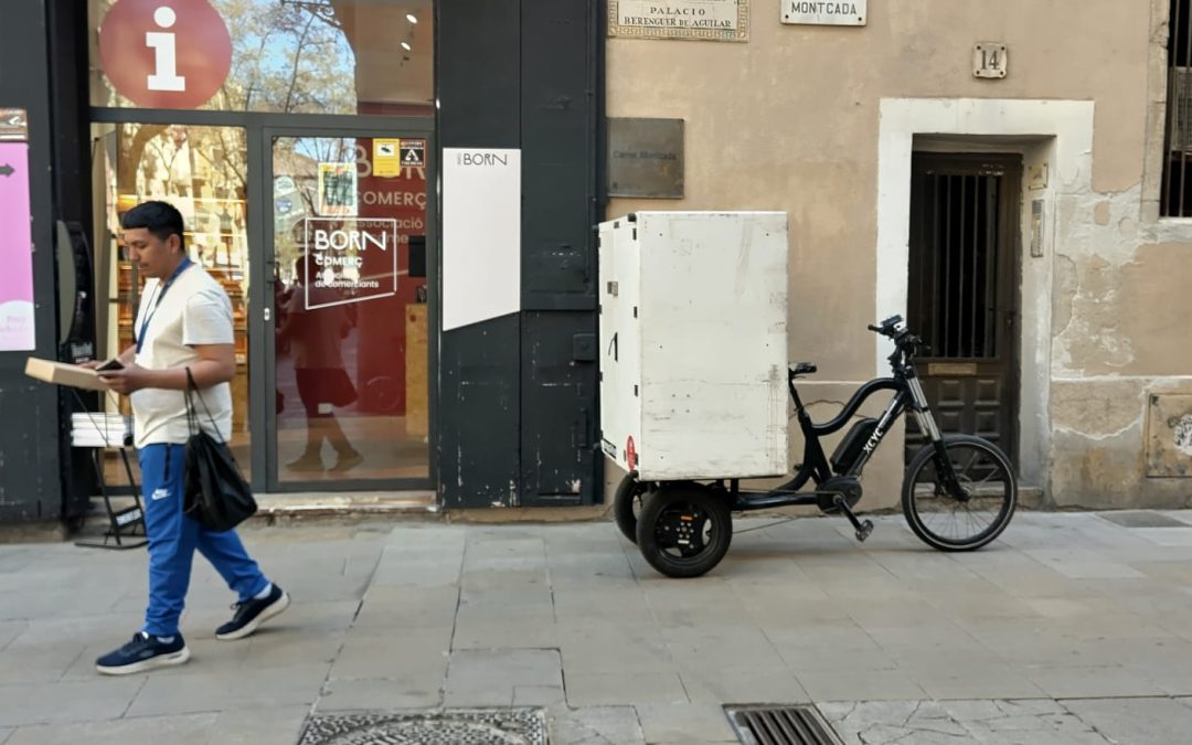 Our Barcelona Living Lab decarbonises urban logistics with cycle innovation!